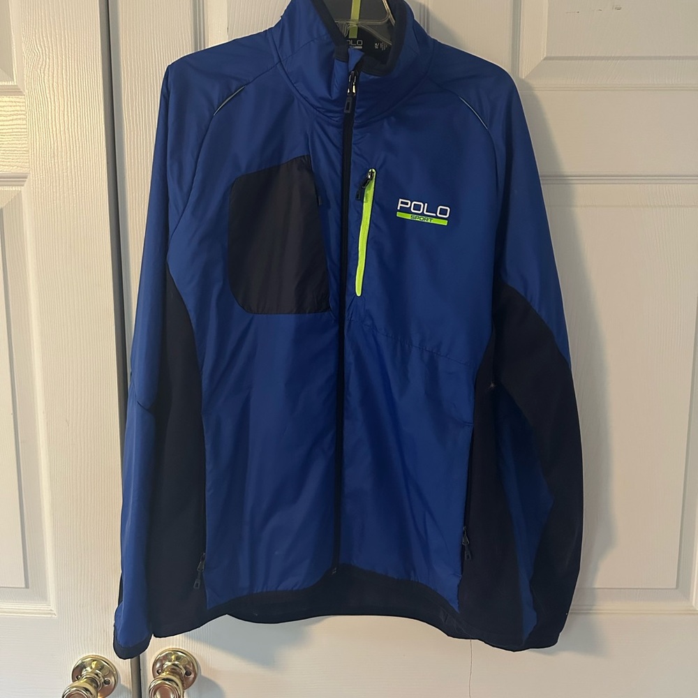 Polo Sport Ralph Lauren Performance HYBRID Pacific Royal Navy Jacket Size XL